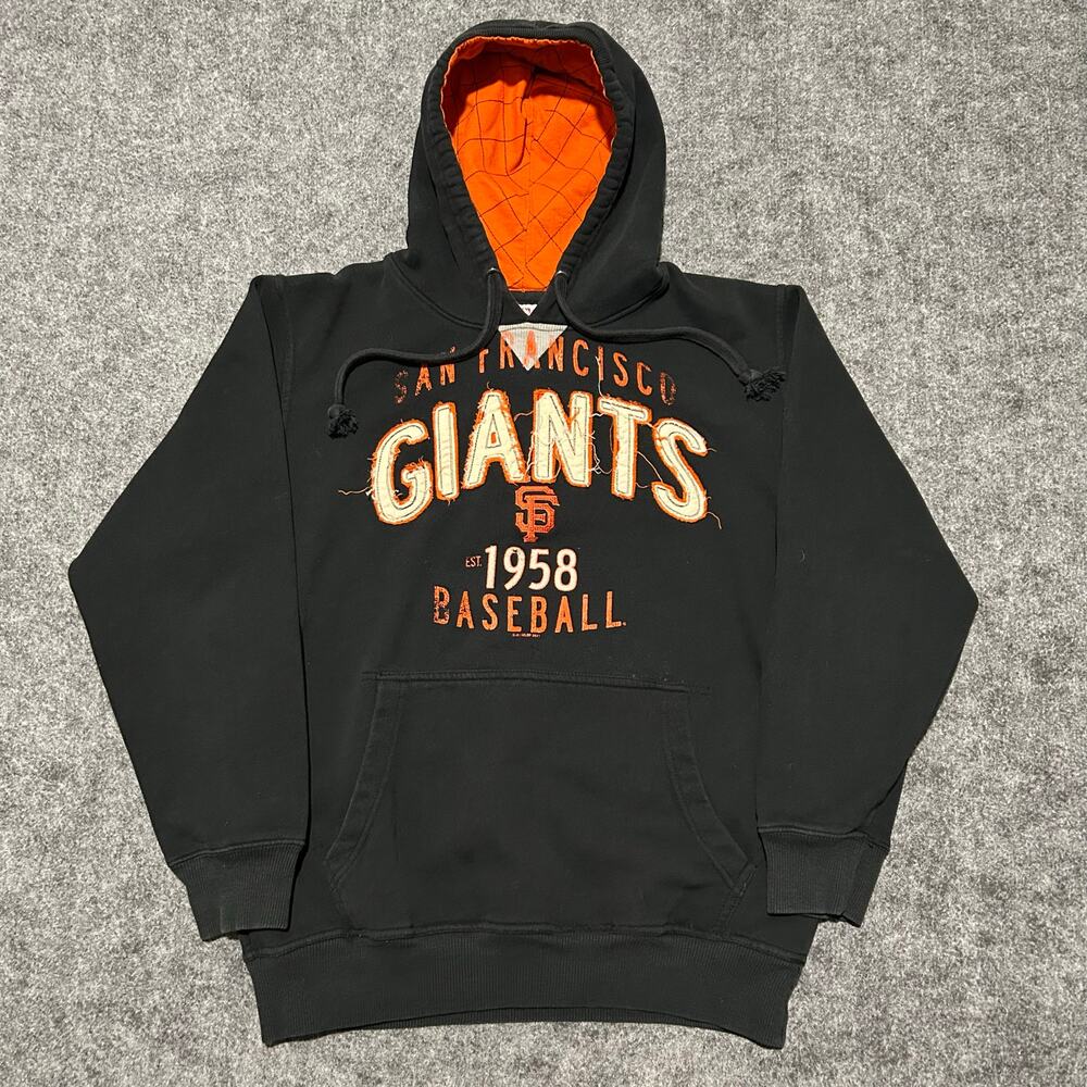 San Francisco Giants Hoodie Black Orange‎ Size M Used – Excellent
